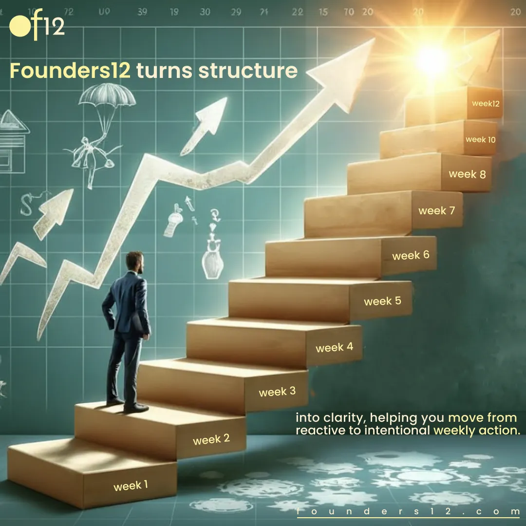 Founders12 — A 12-week startup programme, designed week by week